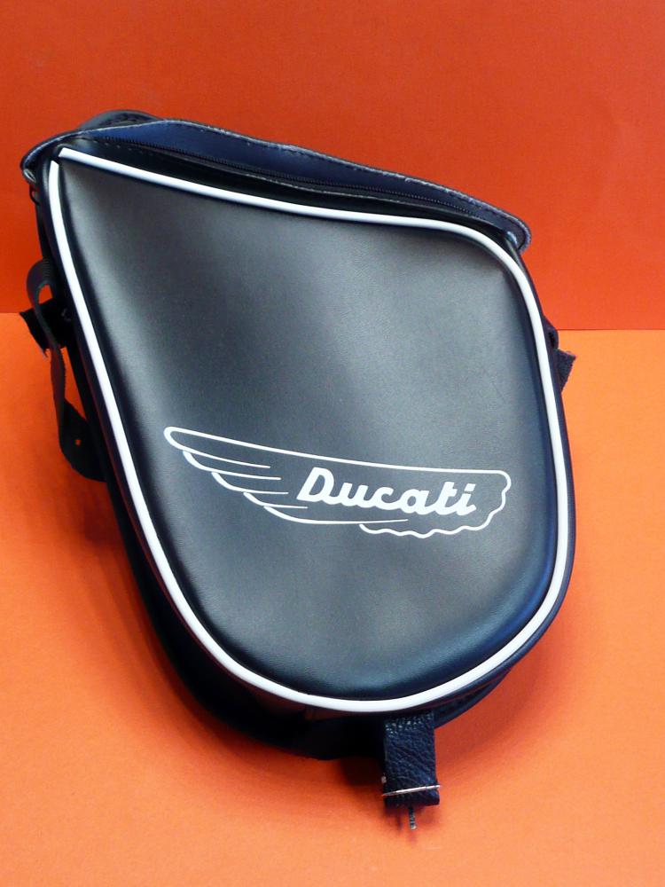 Right tool bag with Ducati brand for Ducati Scrambler 1st series