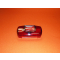 Plastic lens for taillight rectangular in aluminium Ducati narrow and wide case