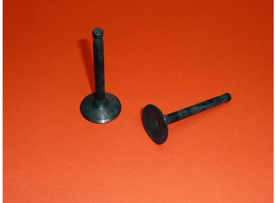 Pair of nitrided and antimagnetic valves for all Ducati wide case engine 250cc